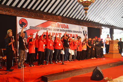 Relawan Garuda Siap Kawal Kinerja KPU