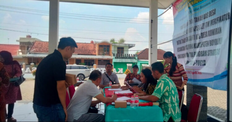Warga Kuwiran Banyudono Berkummpul di Baldes Terkait Tanah Pengganti Kas Desa
